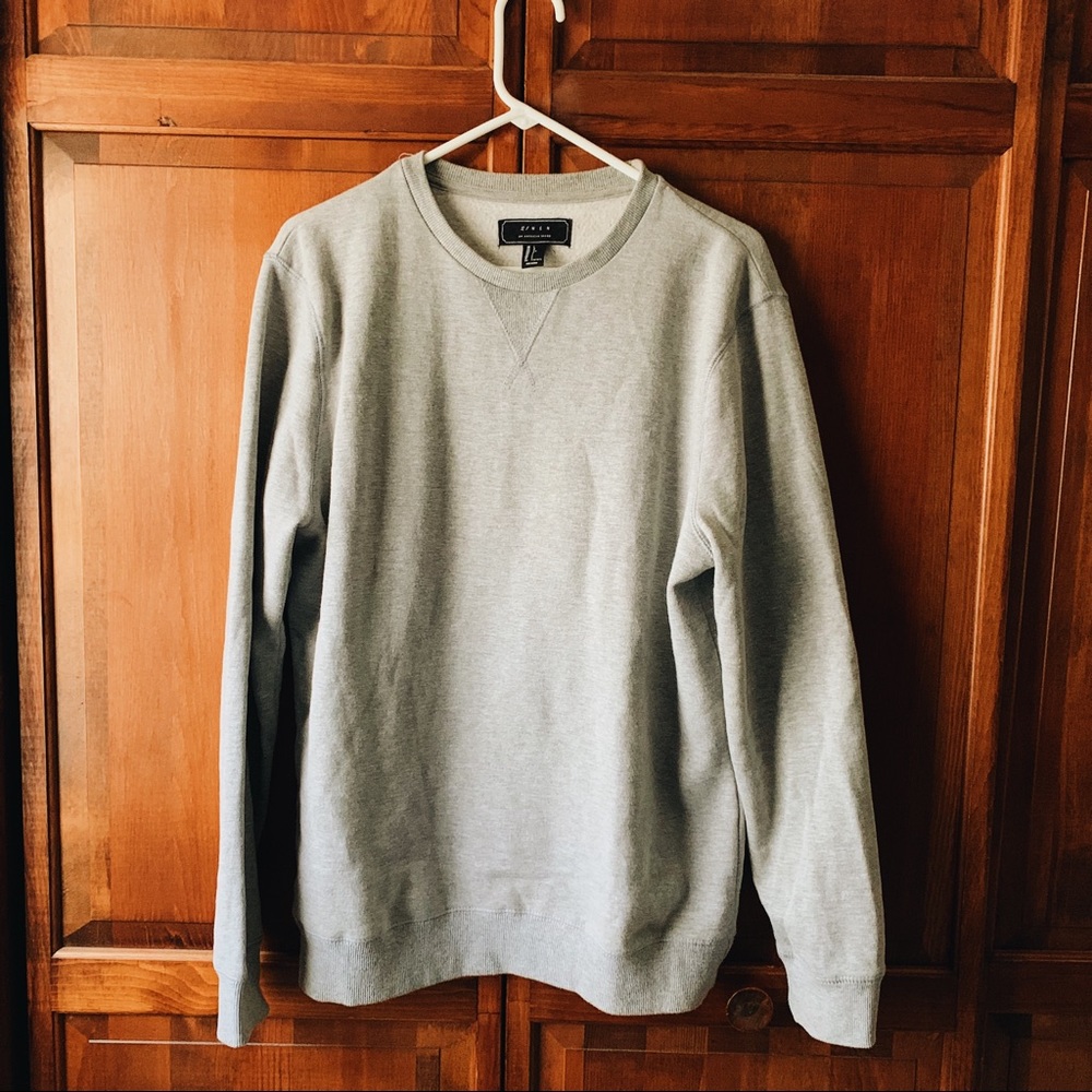 Soft Gray Crewneck Sweater- Never Worn!